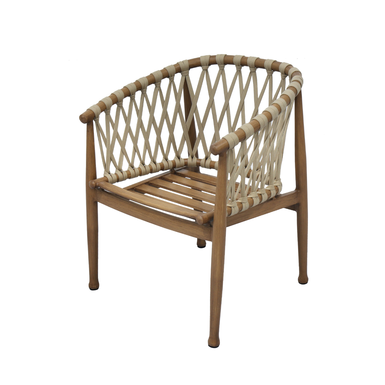 Wood-like Grain Garden Dining Set - Outdoor Furniture | Shinlin Garden Dining Set CZ020