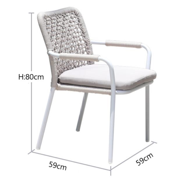 6+1pcs Outdoor Dining Table Chair Set - Garden Furniture | Shinlin Patio Dining Set CZ008