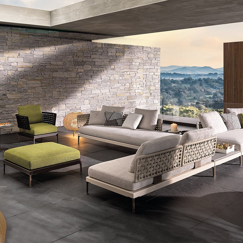 SF026 New Design Outdoor & Patio Furniture Sofa Set | Shinlin Garden Sofa Set