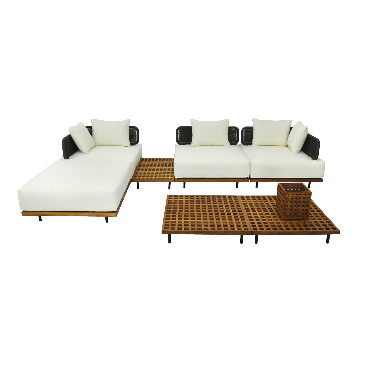 SF009 Outdoor Teakwood Sofa Set