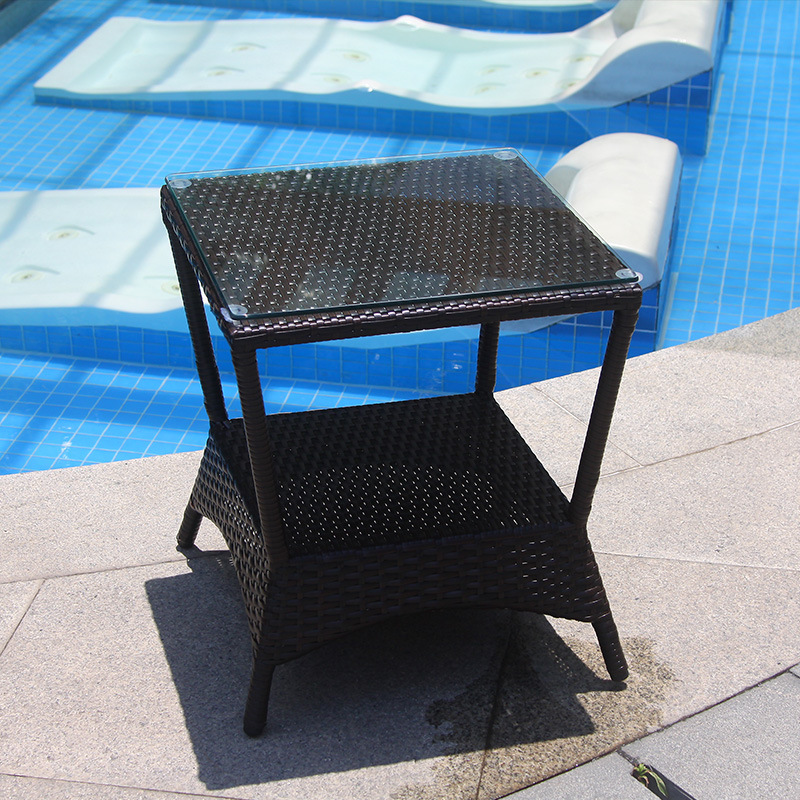 PE Rattan Outdoor Sunlounges Garden Patio Swimming Pool Sun Lounger TY014
